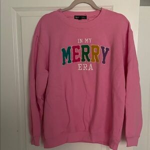 Vinyl Icons Pink Sweatshirt